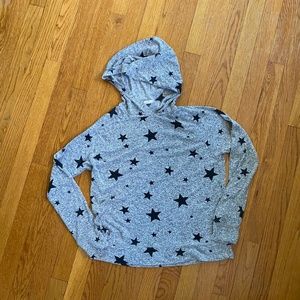 Hooded knit hooded pullover